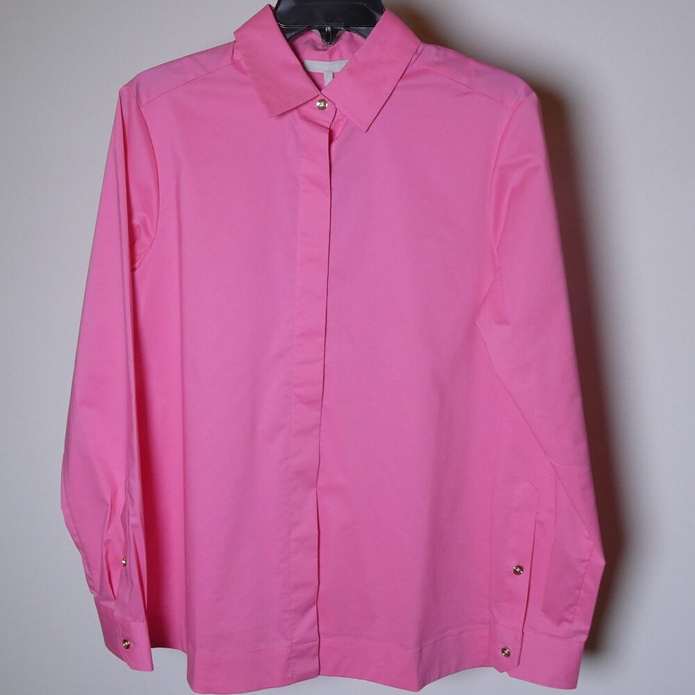 Hinson Wu Xena Zip Back Shirt - Rose | Size S | NWT